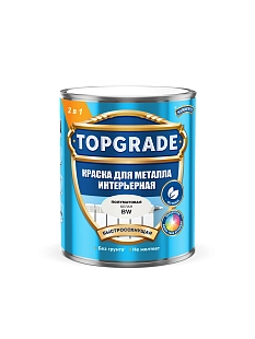 Краска для металлических поверхностей Topgrade интерьерная BW 0,9л