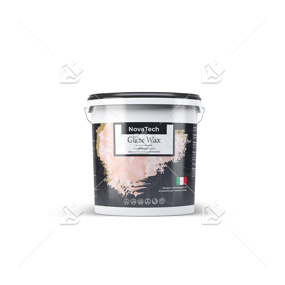 Восковой защитный состав NovaTech Glaze Wax матовый 2,5 л