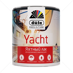 Dufa Лак YACHT яхтный полуматовый 750мл