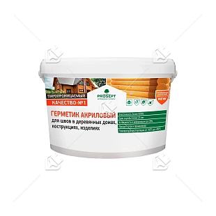 Герметик шовный акриловый Prosept белый 3 кг