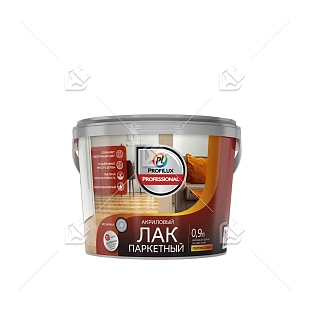 Лак паркетный акриловый Profilux Professional полуматовый 0,9 л
