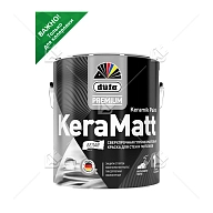 Краска для стен и потолков сверхпрочная Düfa Premium KeraMatt Keramik Paint глубокоматовая база 3 2,5 л