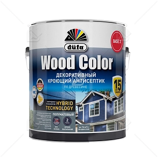Кроющий антисептик Dufa Wood Color база 3 2,2 л