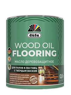 Масло деревозащитное для полов и лестниц Dufa Wood Oil Flooring 0,8 л